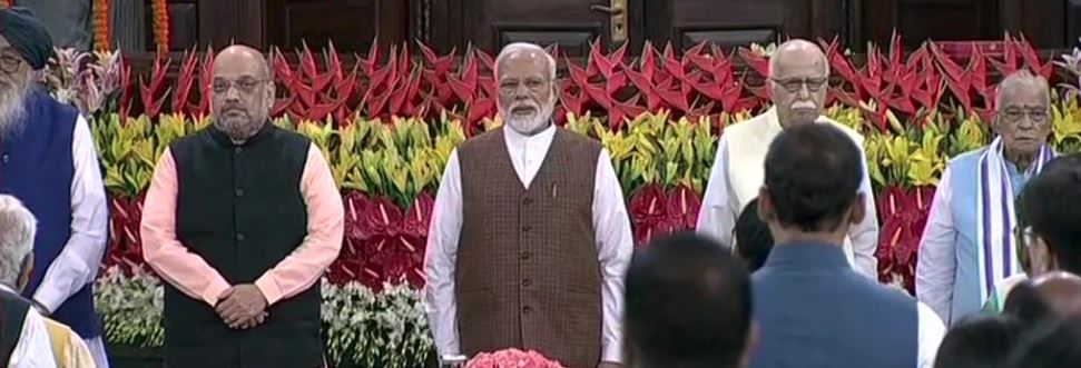 Narendra Modi elected NDA’s leader in Parliament unanimously