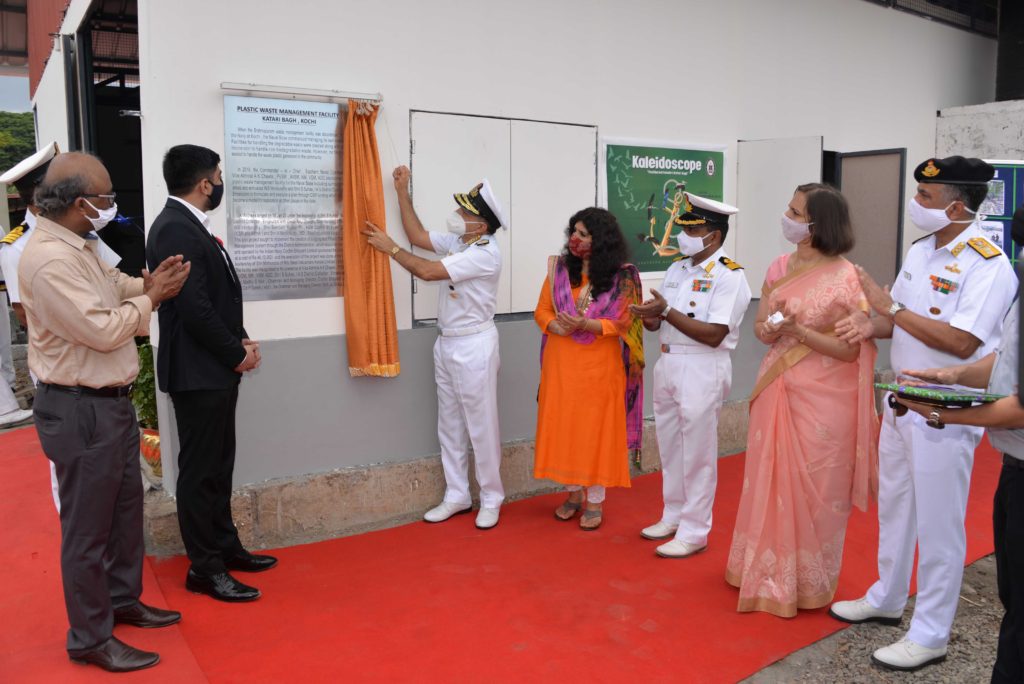 Plastic Waste Handling Facility Inaugurated at Naval Base, Kochi