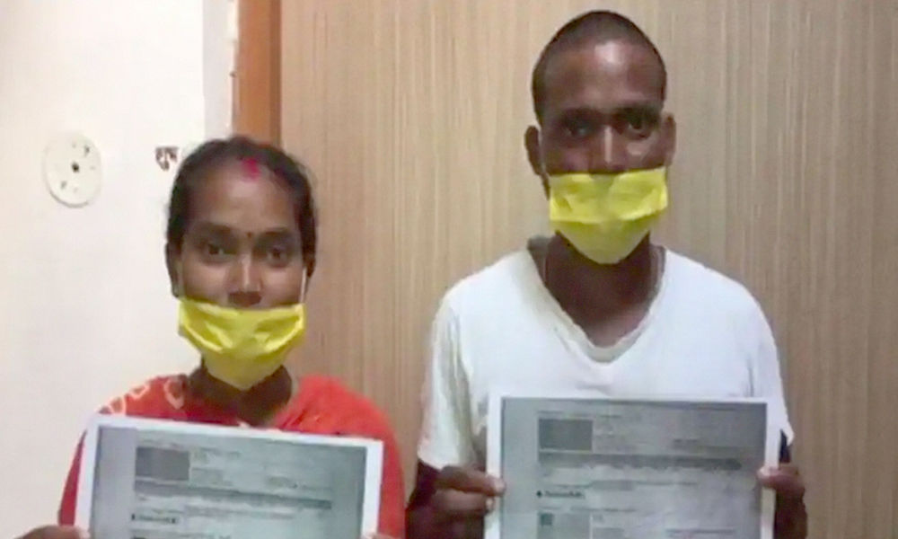 Adani Foundation Offered Air Ticket to the Godda City Couple, who drove 1176 KM to Give the Exam