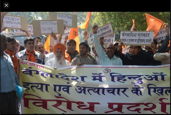 Blasphemy row: B’deshi Muslims target Hindu temples, homes