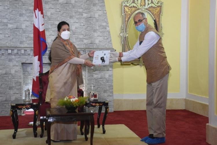 SAARC Diary: Nepal Release Pictorial Anthology in Nepali on Mahatma Gandhi