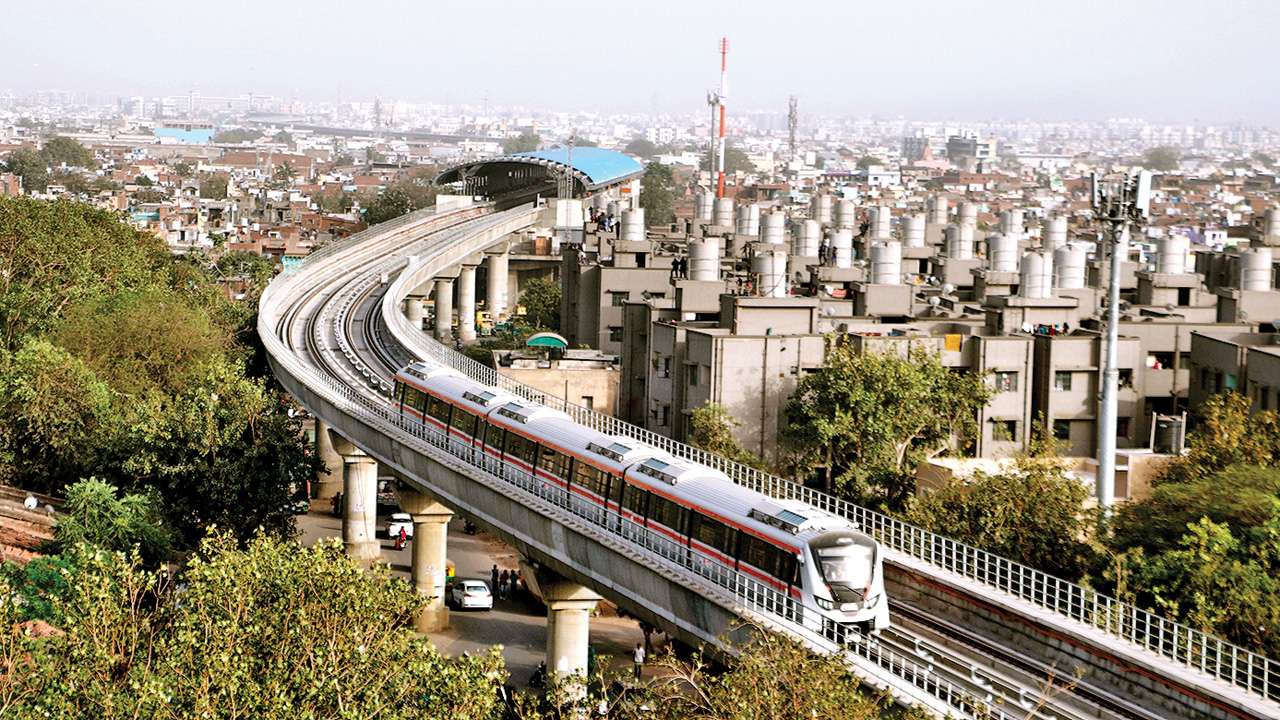 Modi Launched Metro Rail Projects in Ahmedabad and Surat in Gujarat