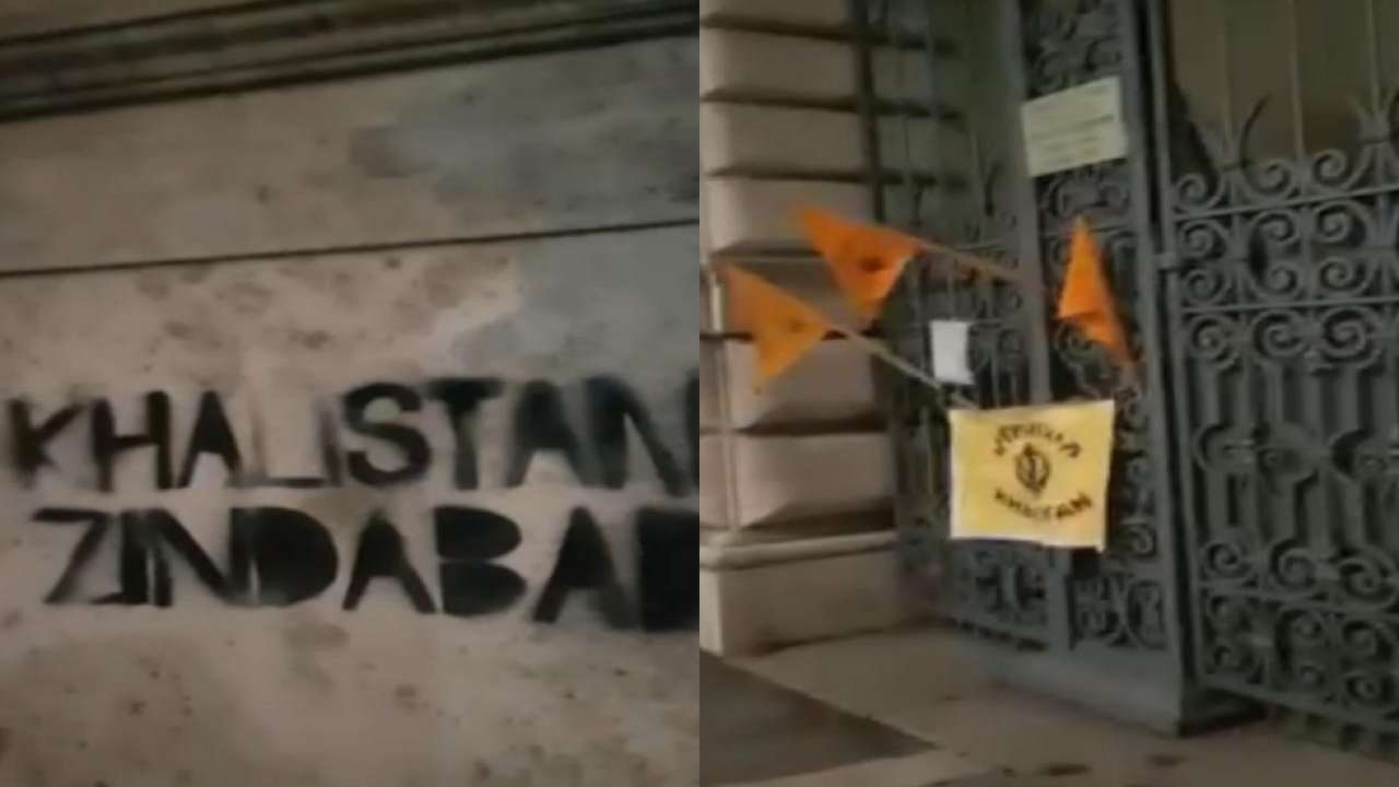 Khalistan 2.0: Ahead of Red Fort, extremists vandalize Indian Embassy in Rome