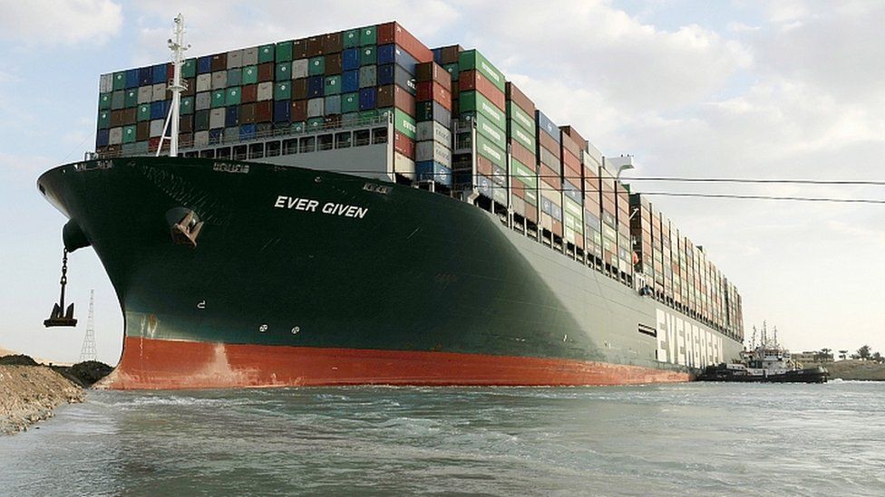 Shipping Traffic through Suez Canal Resumes