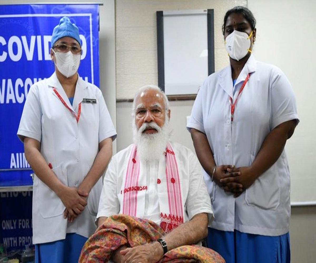 Modi Leads the Rest, Launch Second Phase of Vaccination