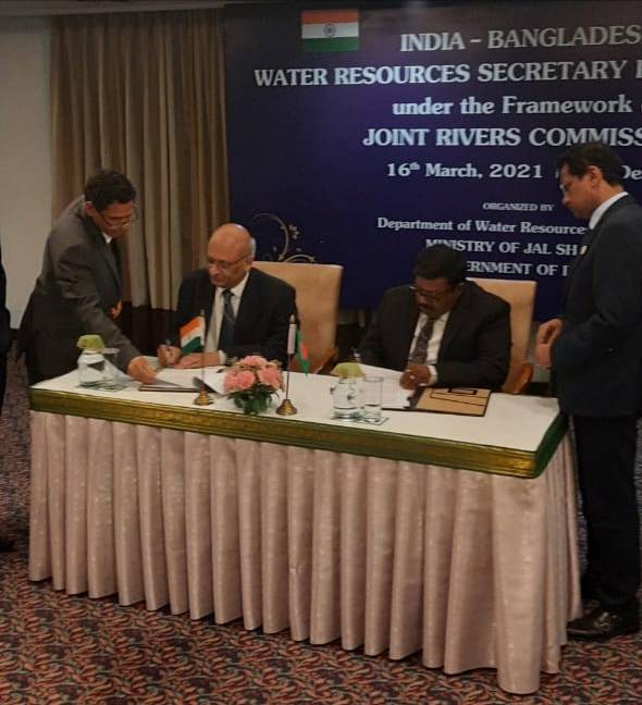 India-Bangladesh Agree to Expand Cooperation across entire Gamut of Water Resources Issues
