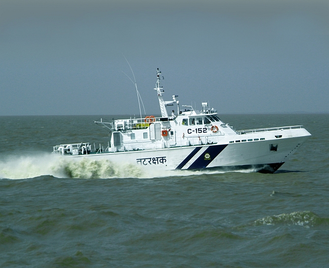 Indian Coast Guard rescues 12 crew of MV Kanchan in distress off Umargam, Gujarat