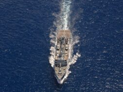 INS_Sarvekshak_(J22)_en-route_to_Mauritius