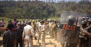 Six Assam Police Personnel Killed in Border Disputes with Mizoram