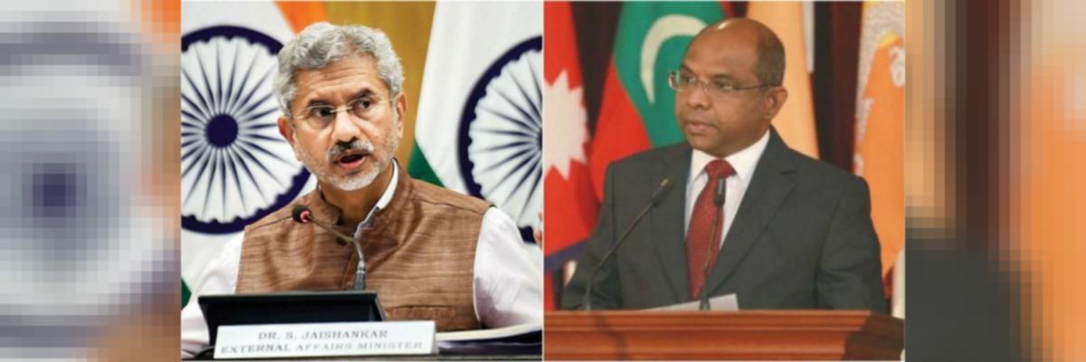 Maldivian FM Shahid comes to India on a 3-day visit