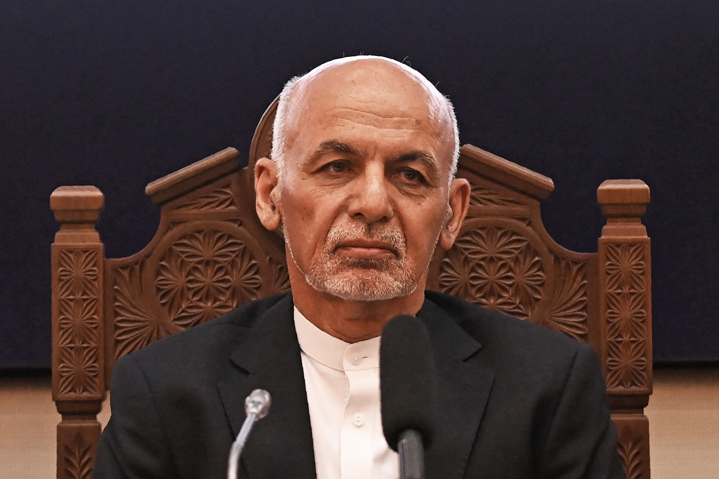 Deposed Afghan President Ashraf Ghani is in the UAE