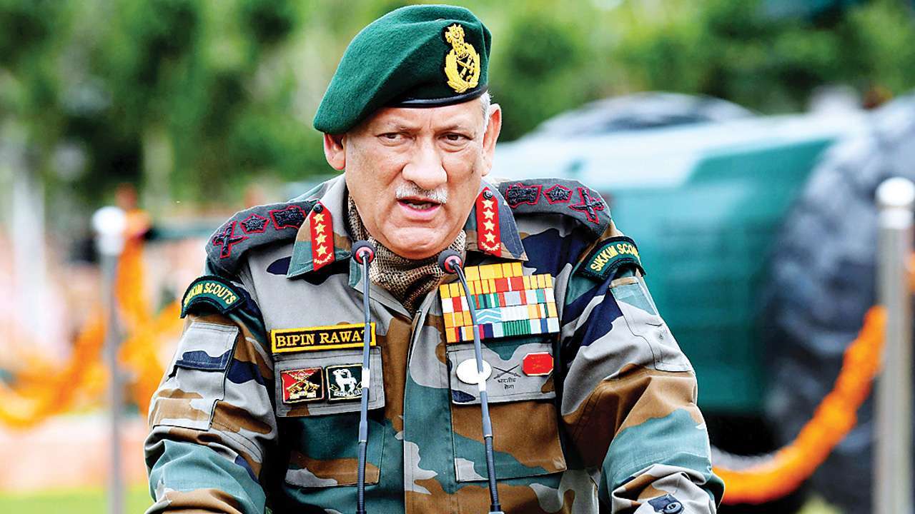 “Insurgency Spilling out of Afghanistan will be Dealt as We Deal with Terrorists:” CDS Bipin Rawat
