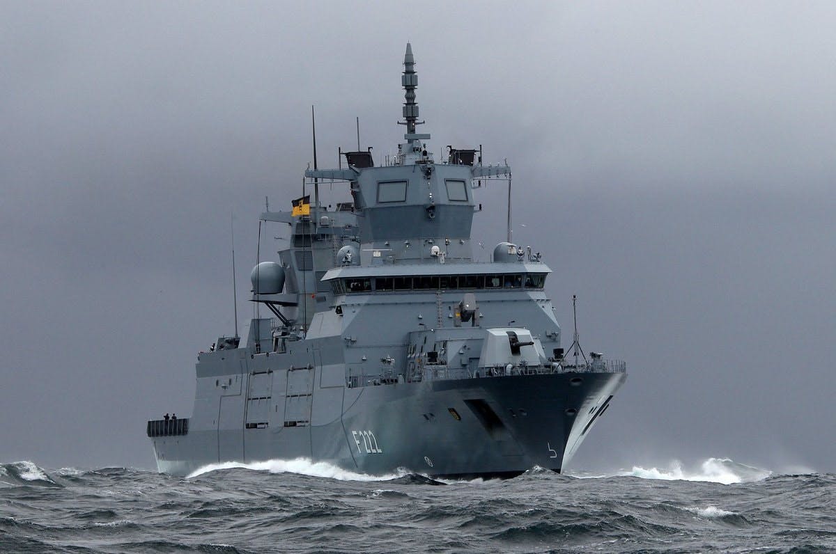 Germany sent its warships to the South China Sea for the first time in two decades