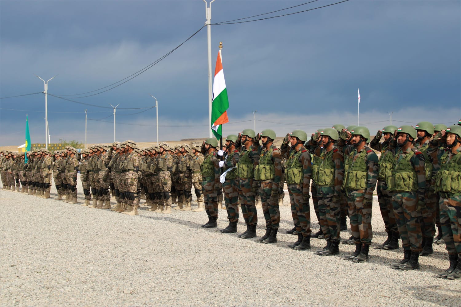 The 5th edition of Indo-Kazakhstan Joint Training Exercise, EXERCISE KAZIND-21 culminates today