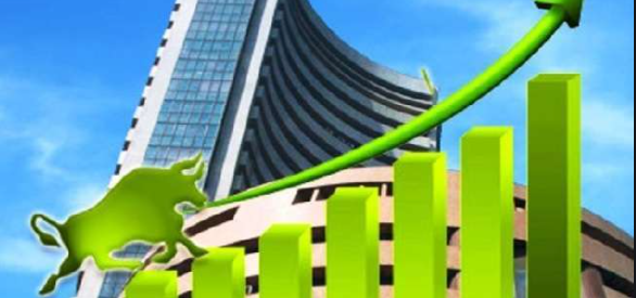 BSE: Sensex jump over 1100 points, Nifty above 16,100