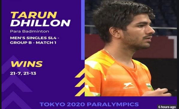 Tokyo Paralympics: Dhillon beats Siripong in 1st match of badminton