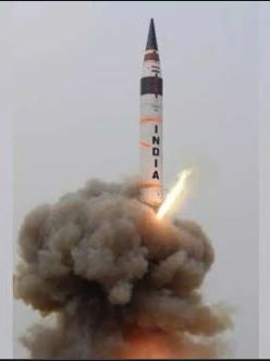 Defence: India successfully launched Surface to Surface Ballistic Missile Agni-5