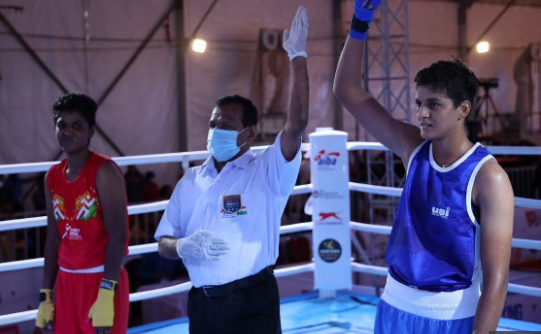 Sports: Jaismine defeats Simranjit, enters Women’s National Boxing finals