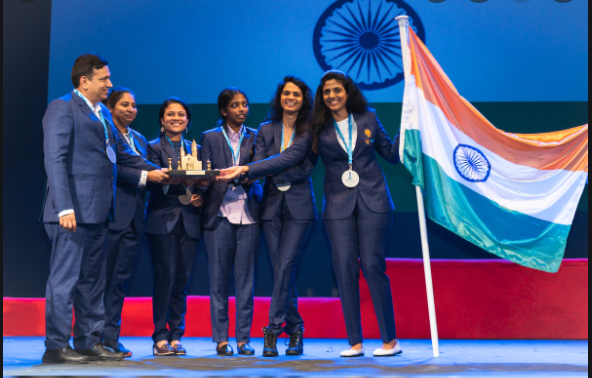 India bags silver in FIDE World Women’s Team Chess Championship