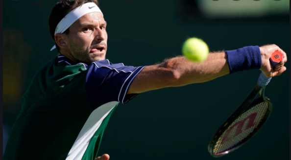 Tennis: Grigor Dimitrov beat Daniil Medvedev 2-1 at the Indian Wells 2021