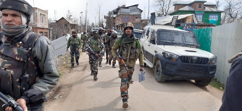 Jammu and Kashmir: Terrorist killed in an encounter with security forces
