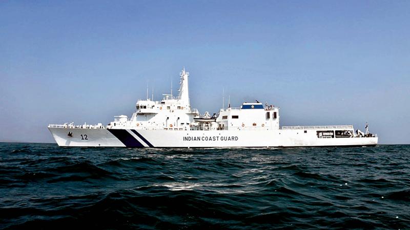 The Indian Coast Guard Rescues Fishermen
