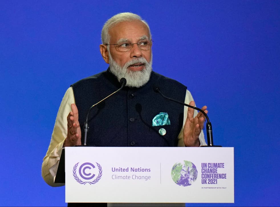 India Will Achieve Target of ‘Net Zero’ Carbon Emission by 2070: PM Modi at COP26 at Glasgow