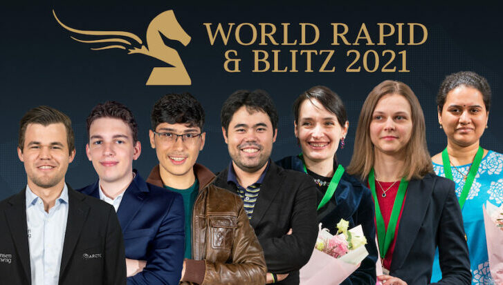 FIDE World Rapid Chess Championship 2021: Duda and Jobava Join Carlsen in the Lead