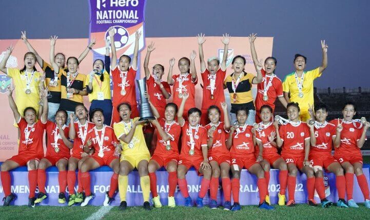 Football: Manipur Defeats Railways 2-1 in the Senior Women’s NFC 2021 Finals