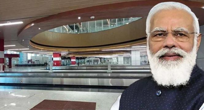 Modi Inaugurates Agartala Airport Terminal Building