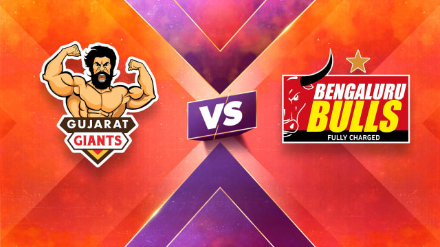 Pro Kabaddi League: Bengaluru Bulls Defeats Gujarat Giants 46-37