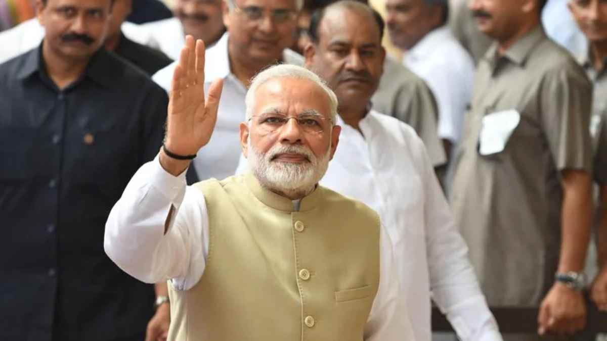 When Modi Moved Towards Opposition Benches