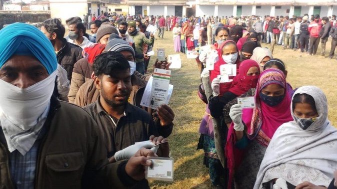 High Voter Turnout in Goa, Moderate in UP, Uttarakhand