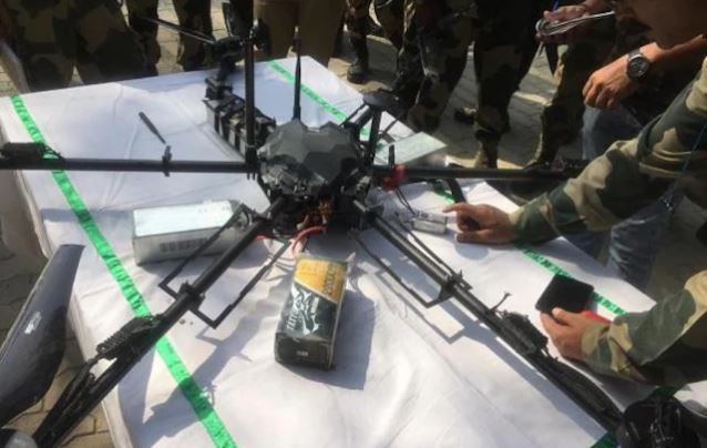 Drone spotted at India Pakistan border shot down by BSF