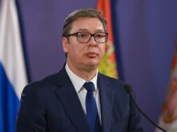 Russia Foreign Minister Lavrov meets with Serbia President Vucic