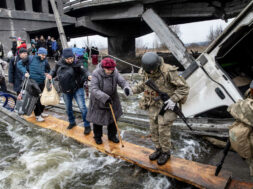 Civilian Evacuations Continue In Irpin The Day After Deadly Shelling