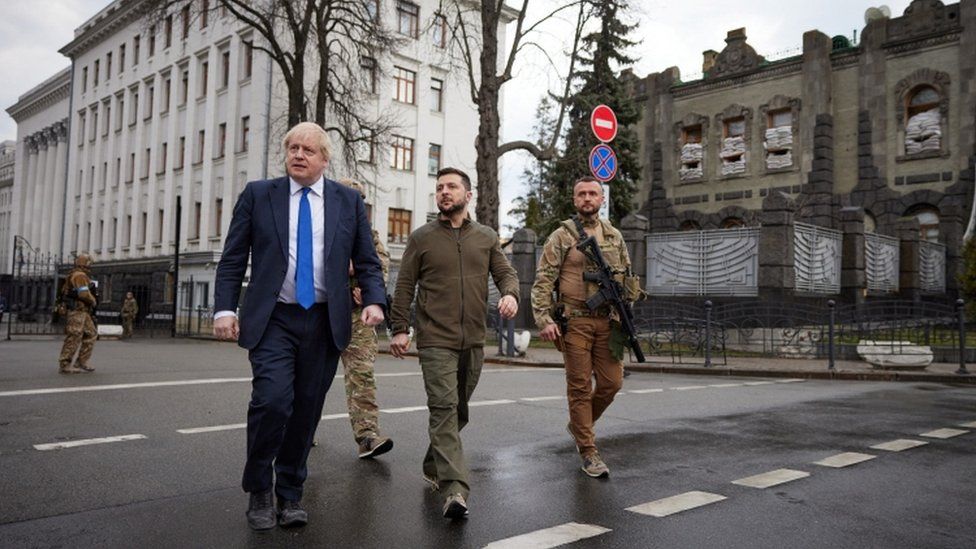 Ukraine War: British PM Pays Surprise Visit to Kyiv as More Bodies Found in Mass Graves