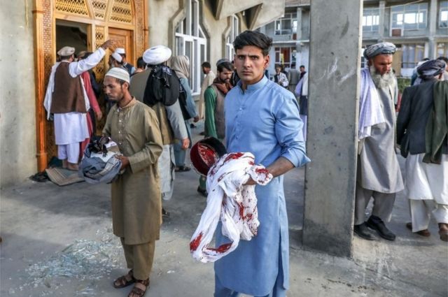 Afghanistan: Blast at Kabul Mosque kills more than 50