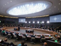 Meeting of NATO Ministers of Defense in Brussels