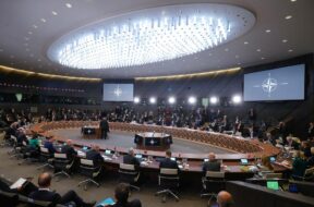 Meeting of NATO Ministers of Defense in Brussels