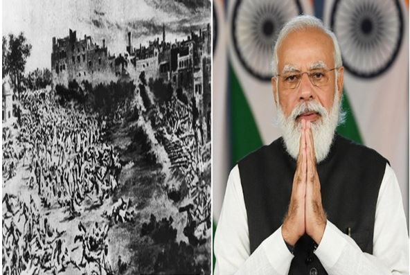 PM Narendra Modi pays tributes to Jallianwala Bagh massacre victims