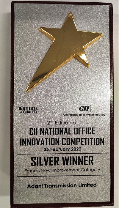 ATL infuses rigor in office process through Makigami Analysis, Wins Silver category Award at CII National Office Innovation Competition