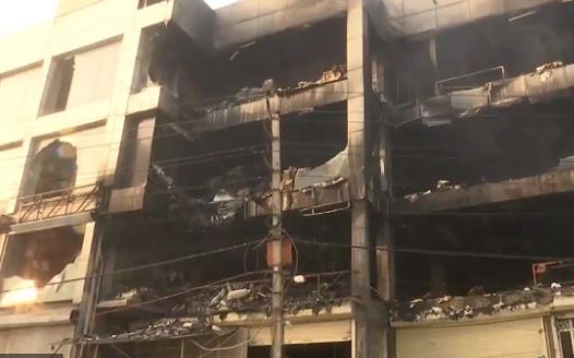 Delhi: The massive blaze in a Building in Mundka killed 27, Police arrested two