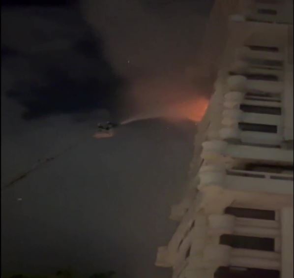 Mumbai: Fire breaks out in the multi-storey residential building in Bandra
