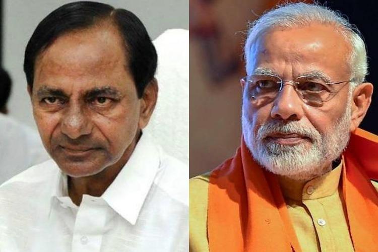 Modi Calls for “Ending Dynasty Politics” in Andhra Pradesh, TRS Hits Back