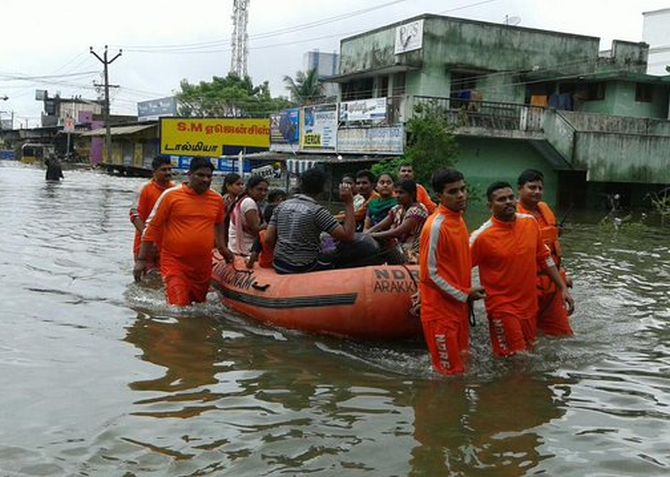 Kerala: Five Teams of NDRF Deployed Amid Heavy Rainfall Prediction