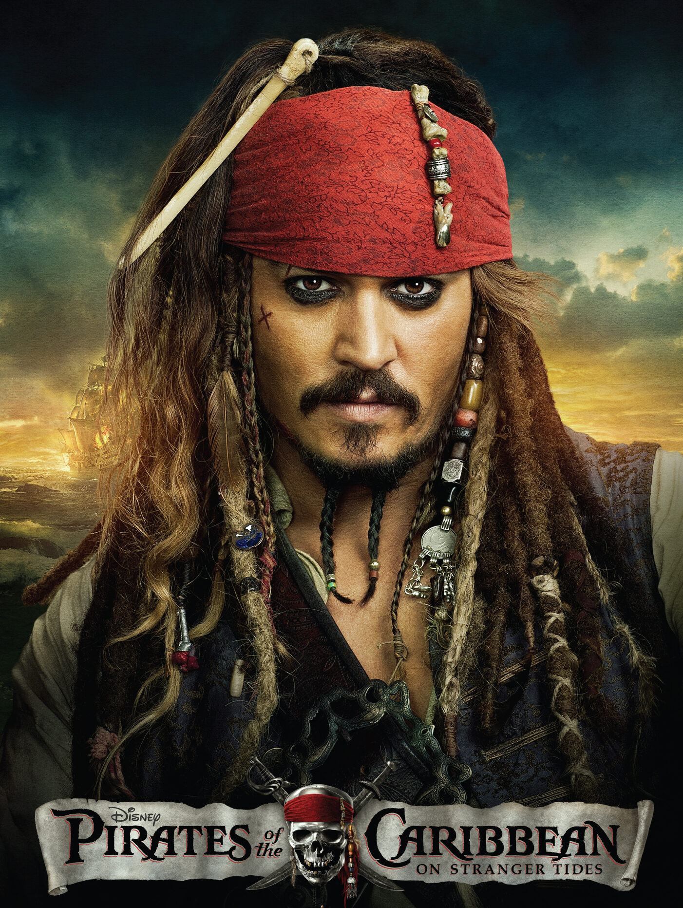 Disney re-introduces Captain Jack Sparrow in light show after 4 years
