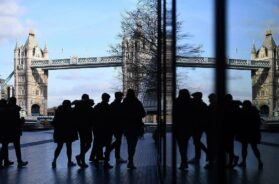 UK Economy, GDP grew by 1 per cent