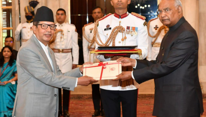 President Kovind receives credentials of envoys from Nepal, other countries