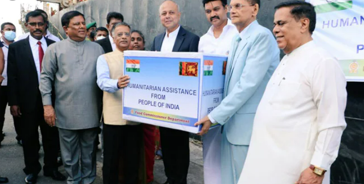 Sri Lanka: India delivers humanitarian aid of over SLR 2 billion
